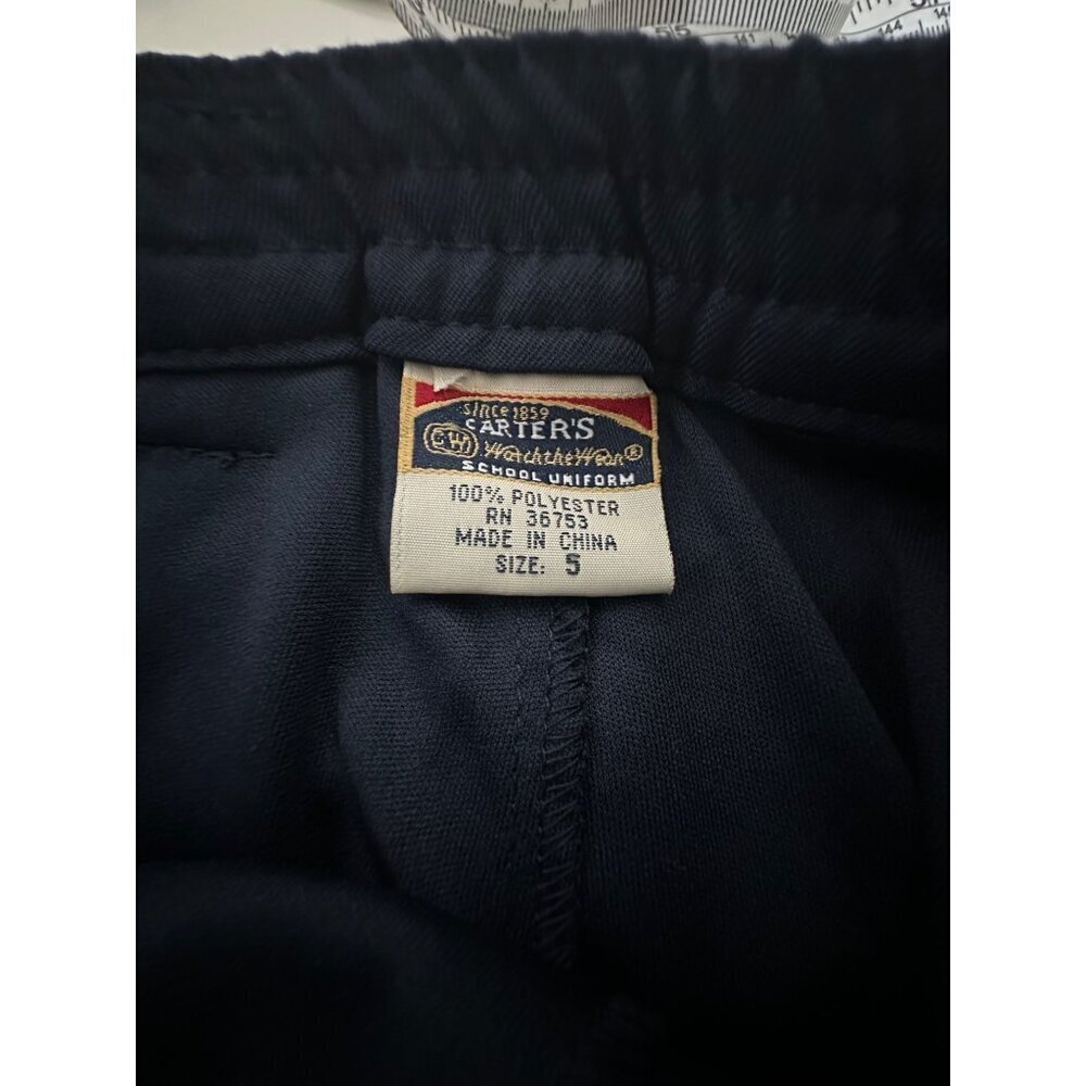 Carter's Girls Skort Watch the Wear School Uniform size 5 NWT - Picture 6 of 6